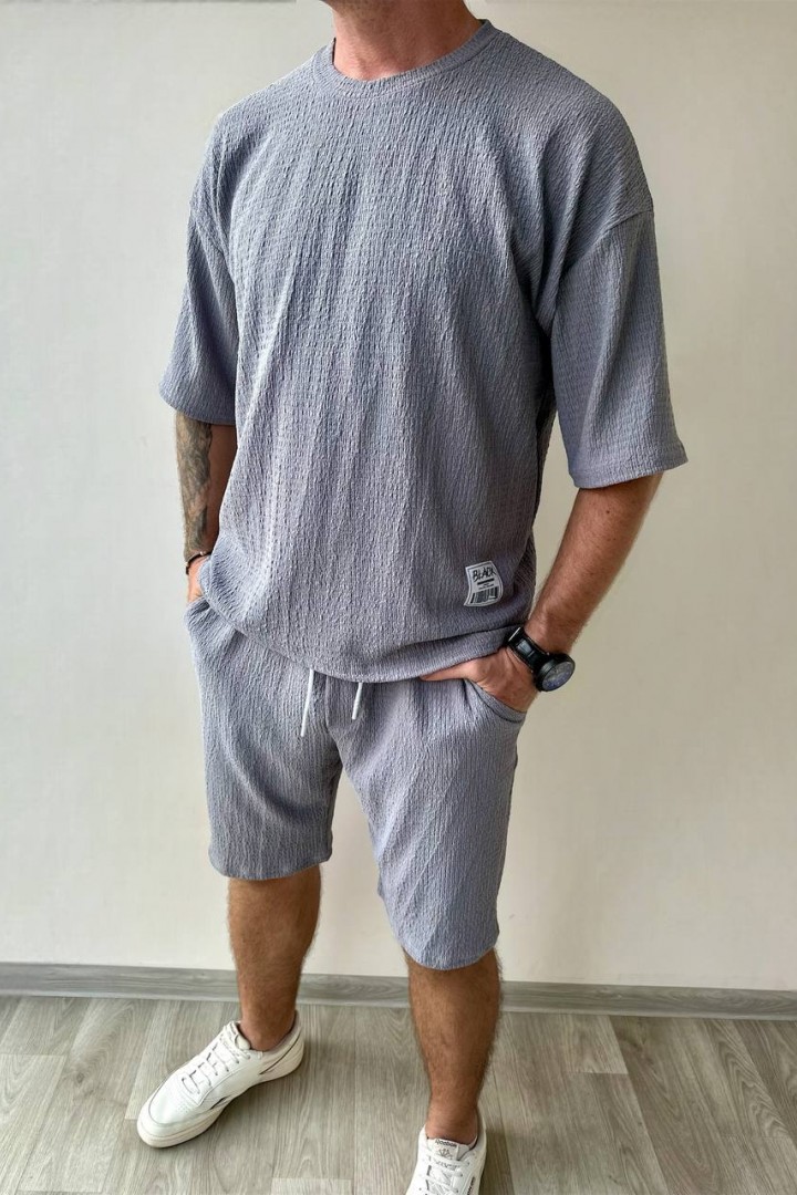 Мужской костюм футболка и шорты LSA-693A480