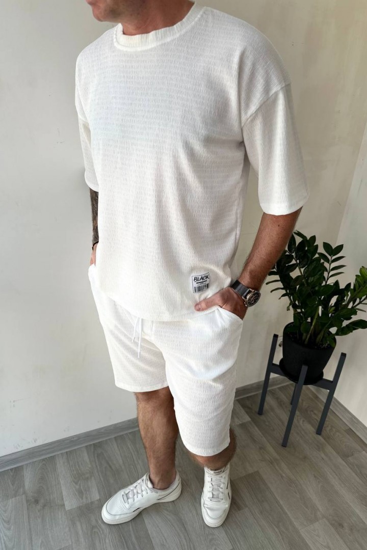 Мужской костюм футболка и шорты LSA-693A480