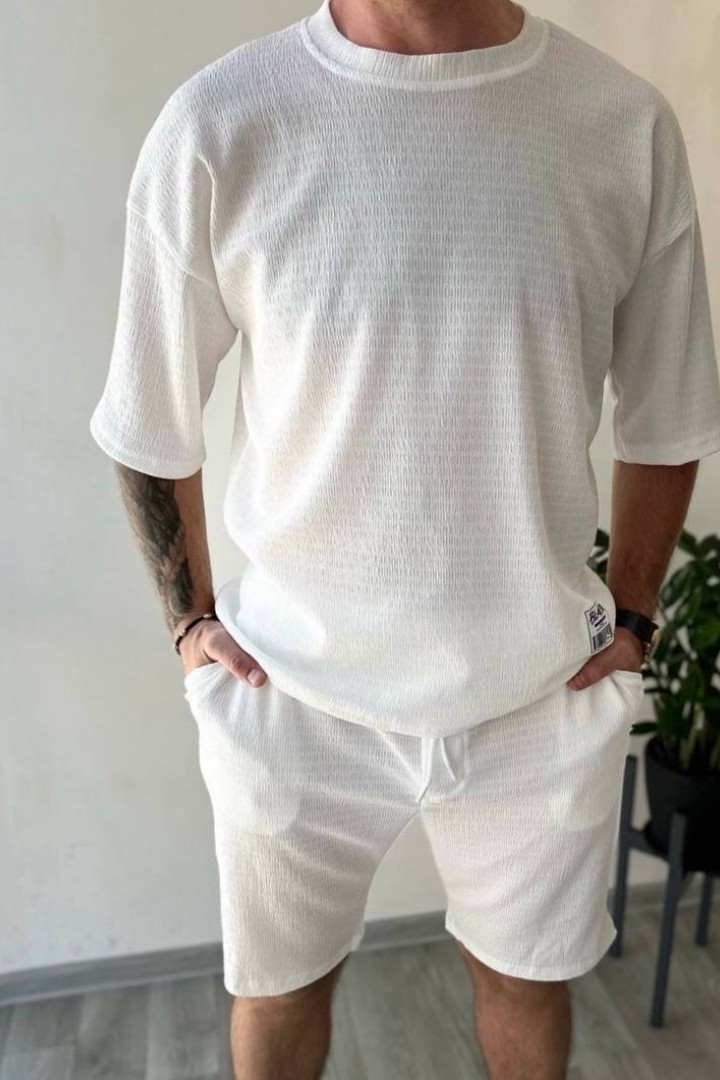 Мужской костюм футболка и шорты LSA-693A480