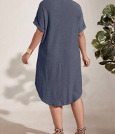 Платье свободного кроя для прогулок LSA-740A380