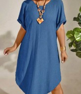 Платье свободного кроя для прогулок LSA-740A380