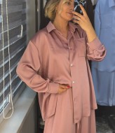 Костюм сорочка та штани палаццо LOU-1598A1050