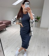 Рубашка свободного кроя KG-111.1A500