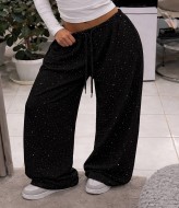 Оверсайз брюки с камнями EVD-408A599