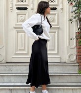 Женская юбка атласная EVD-339A350