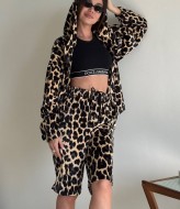 Велюровый костюм кофта, брюки и шорты DMP-A1700A900