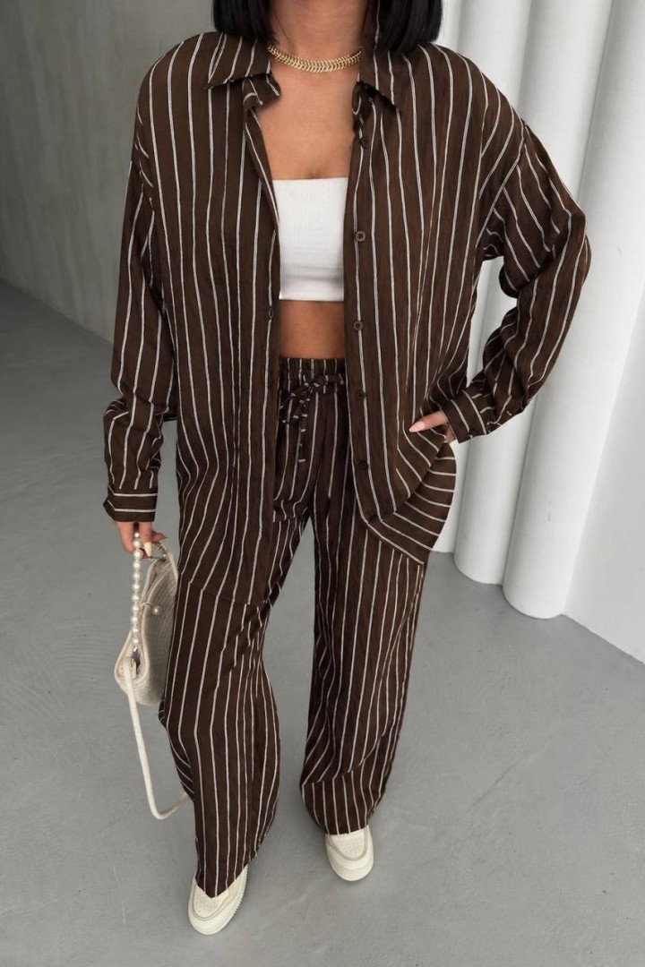 Костюм двойка в полосочку DMP-A1729A550B650