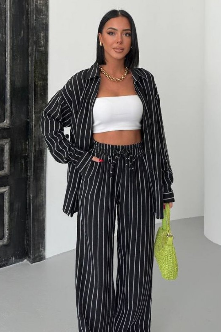 Костюм двойка в полосочку DMP-A1729A550B650