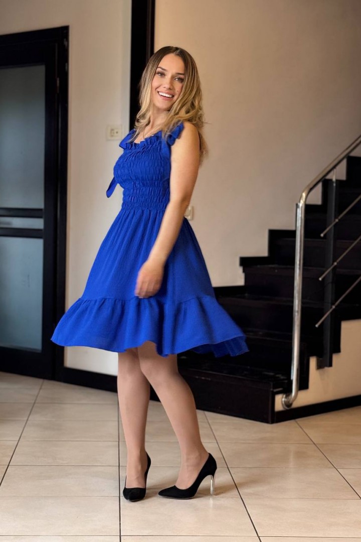 Платье с пышной юбкой IMMA-468A390