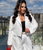 Укорочений піджак з підплечниками INS-482A600