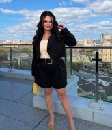 Укорочений піджак з підплечниками INS-482A600