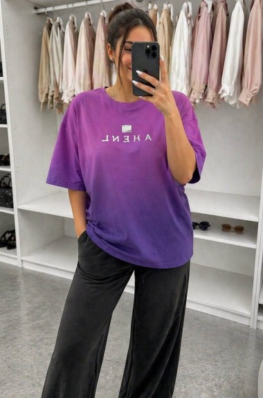 Базова футболка з принтом STC-2510A320