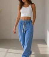Літні джинси пояс на резинці STC-333A599