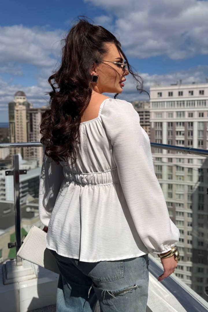 Блуза с декольте INS-507A500