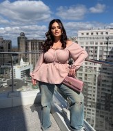 Блуза с декольте INS-507A500