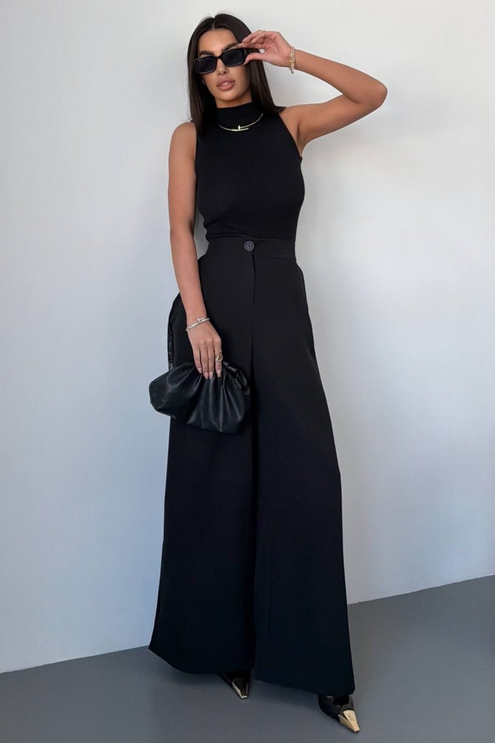 Брюки з мереживними вставками UNO-095A550