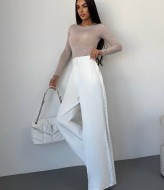 Брюки з мереживними вставками UNO-095A550