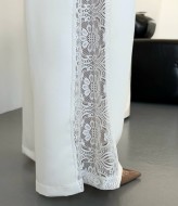 Брюки з мереживними вставками UNO-095A550