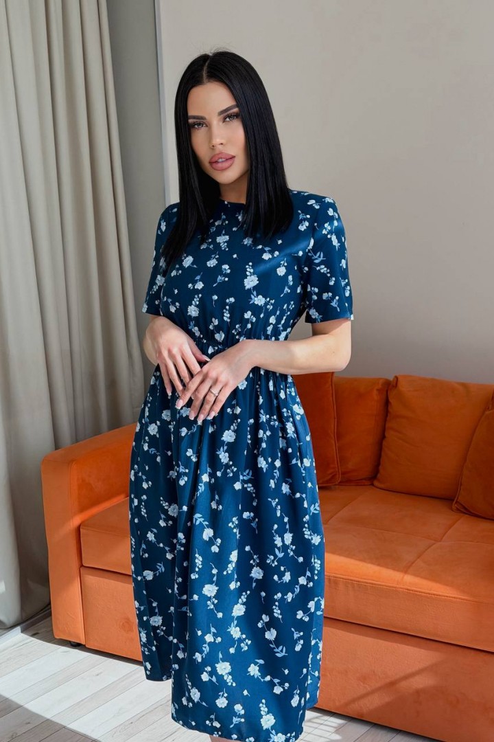 Платье с цветочным принтом TS-479A400