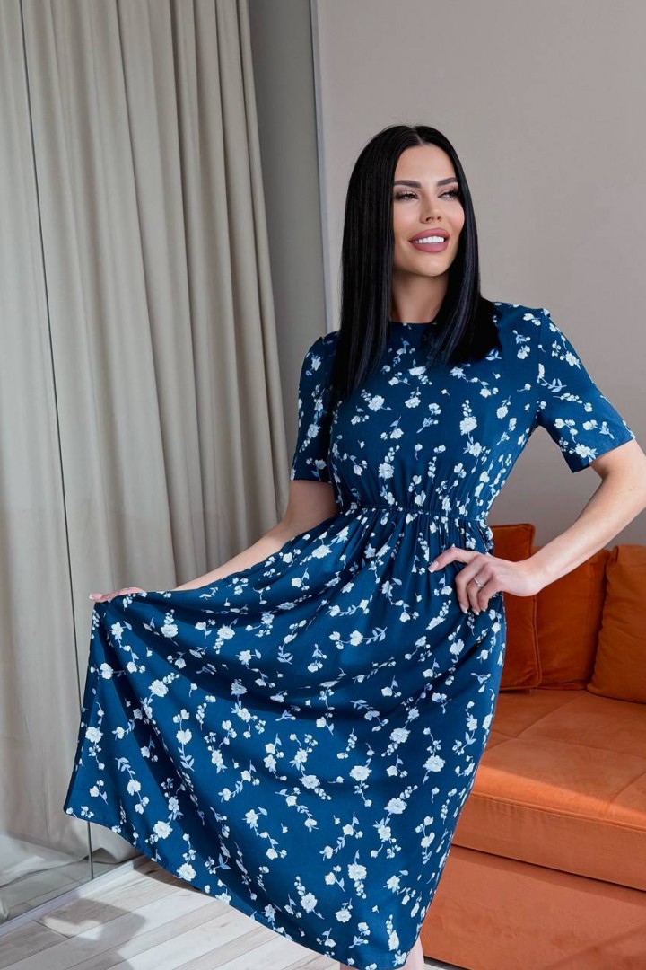 Платье с цветочным принтом TS-479A400