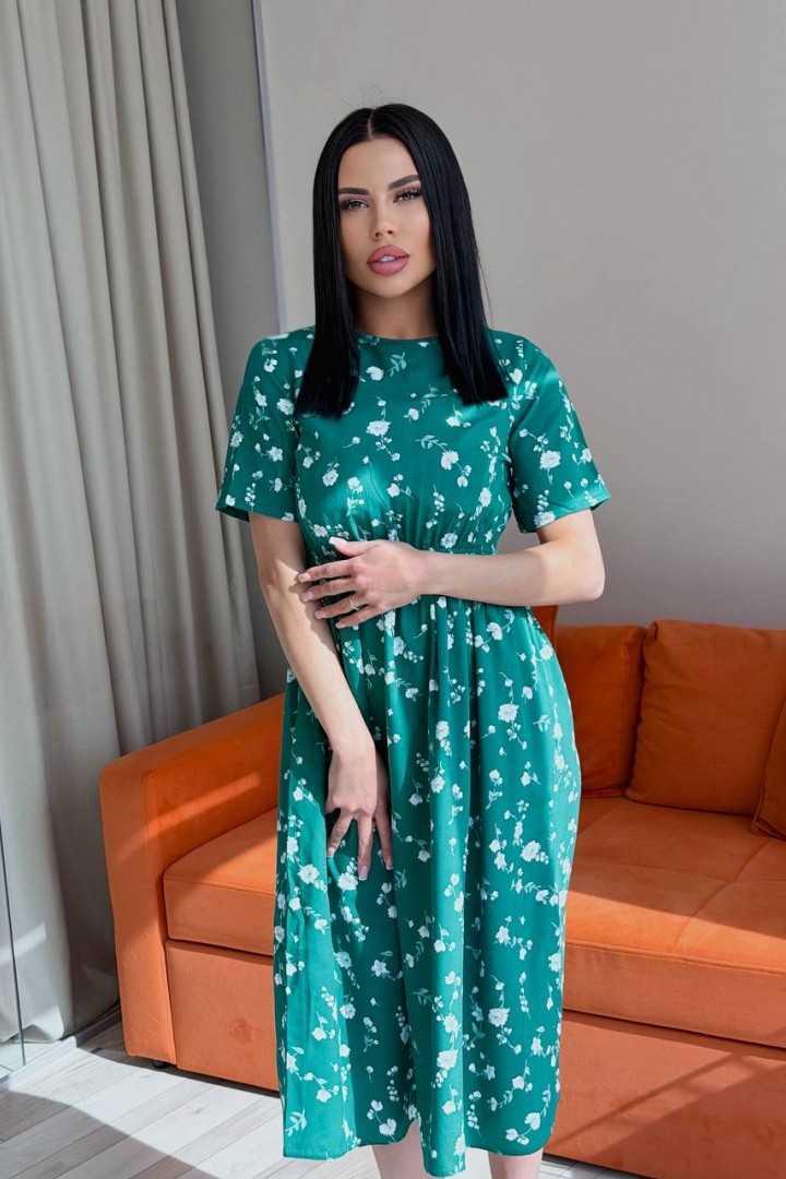 Платье с цветочным принтом TS-479A400