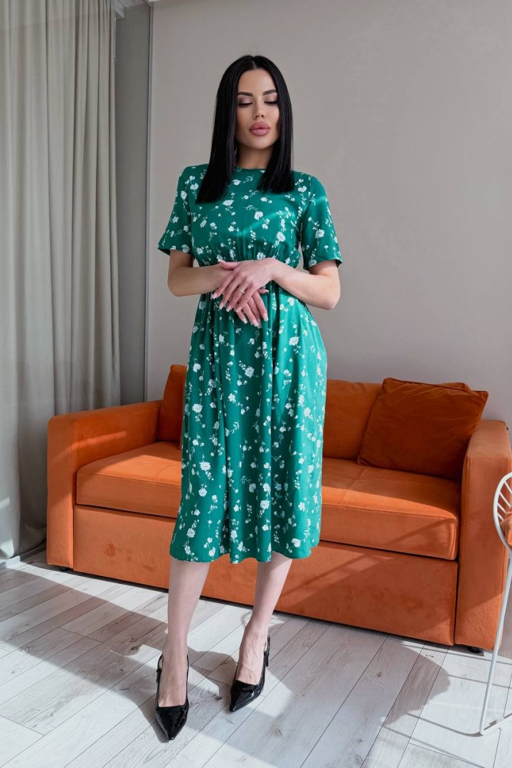 Платье с цветочным принтом TS-479A400