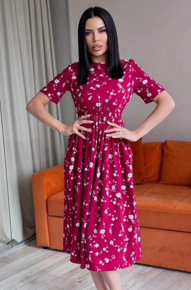 Платье с цветочным принтом TS-479A400