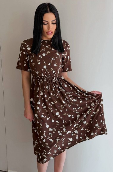 Платье с цветочным принтом TS-479A400