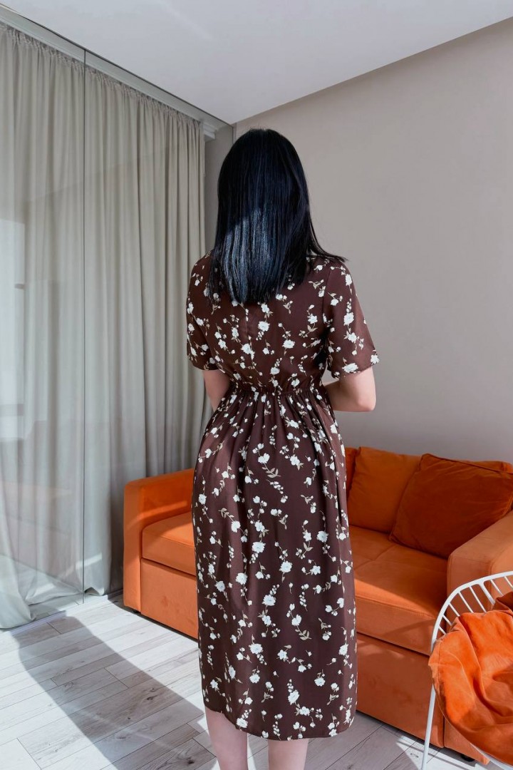 Платье с цветочным принтом TS-479A400