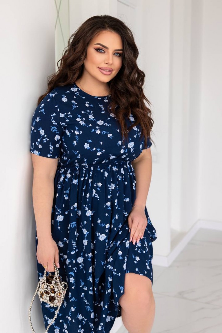 Платье с цветочным принтом TS-479.2A440