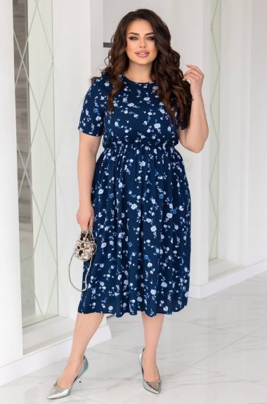 Платье с цветочным принтом TS-479.2A440