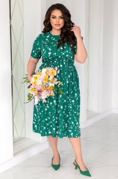 Платье с цветочным принтом TS-479.2A440