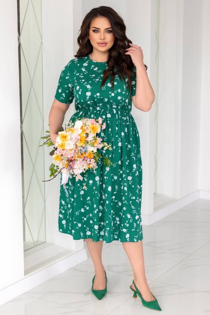 Платье с цветочным принтом TS-479.2A440