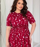 Платье с цветочным принтом TS-479.2A440