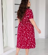 Платье с цветочным принтом TS-479.2A440