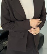 Жакет із мереживною спинкою та спідничка-шорти UNO-096A1200