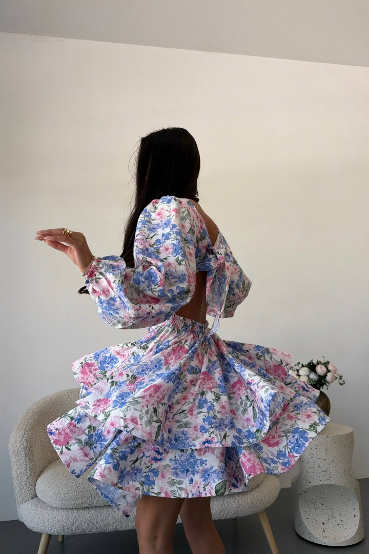 Романтична сукня з воланами UNO-097A980