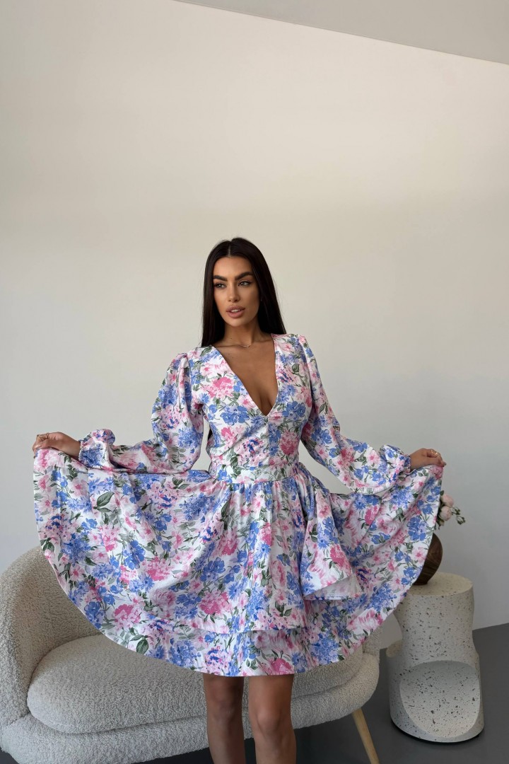 Романтична сукня з воланами UNO-097A980