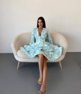 Романтична сукня з воланами UNO-097A980