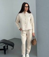 Замшевий костюм JAC-843A700