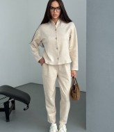 Замшевий костюм JAC-843A700