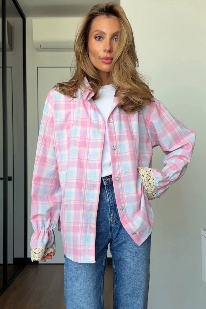 Стильна сорочка BLO-966A600