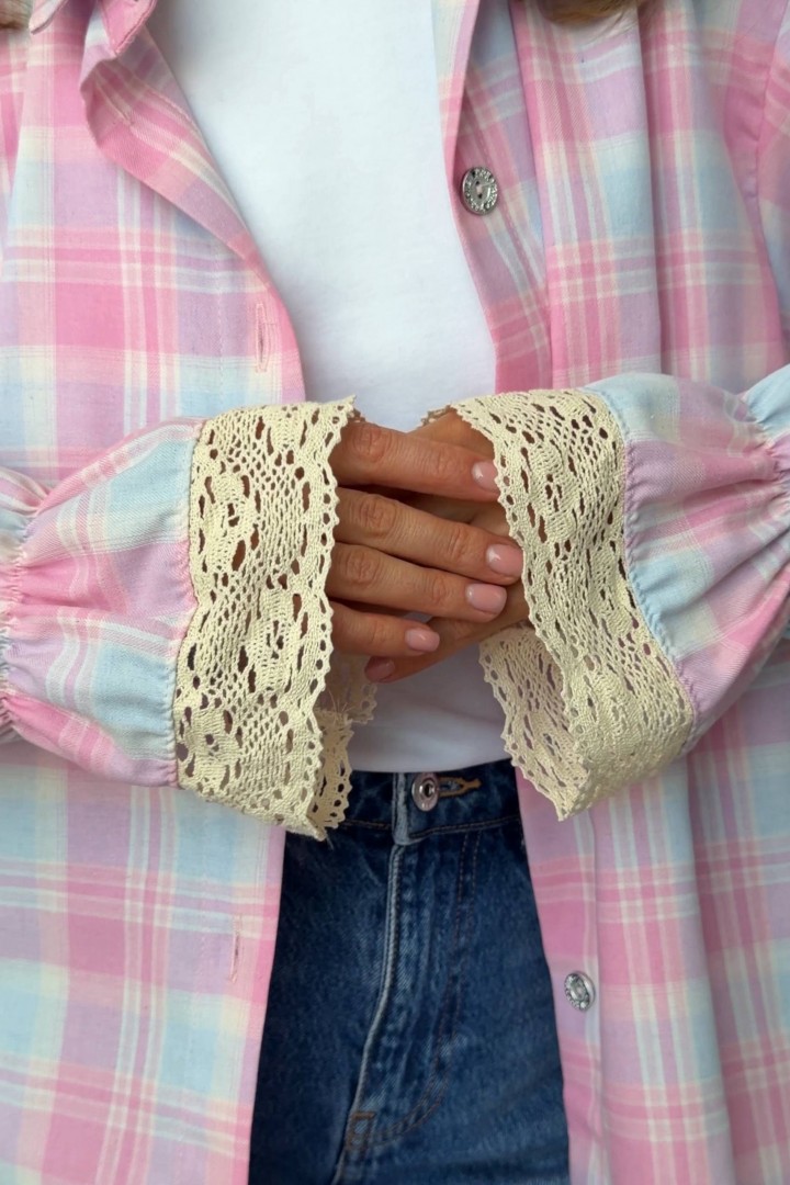 Стильна сорочка BLO-966A600