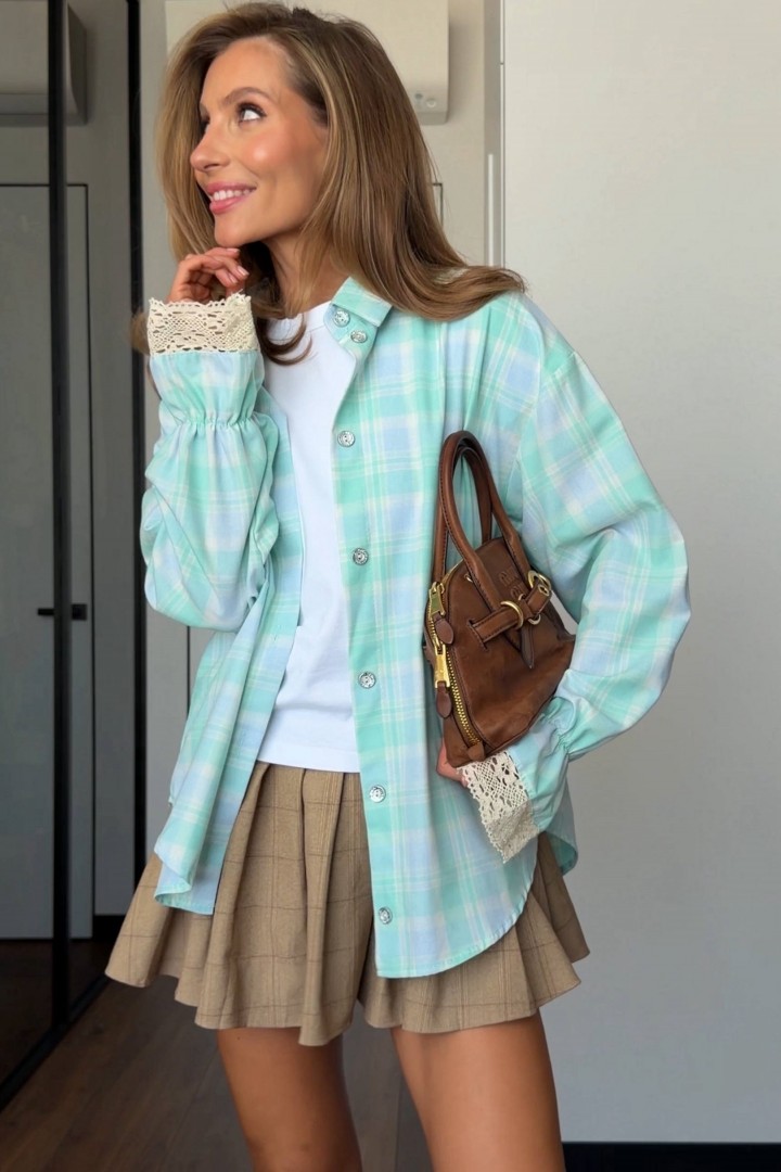 Стильна сорочка BLO-966A600