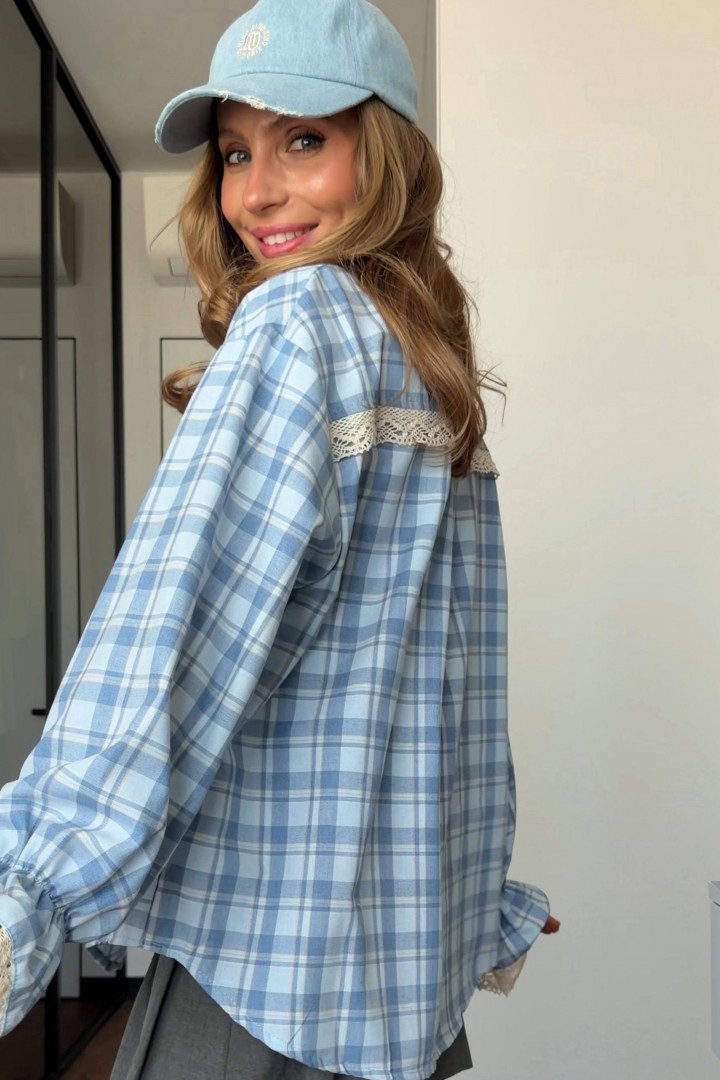 Стильна сорочка BLO-966A600