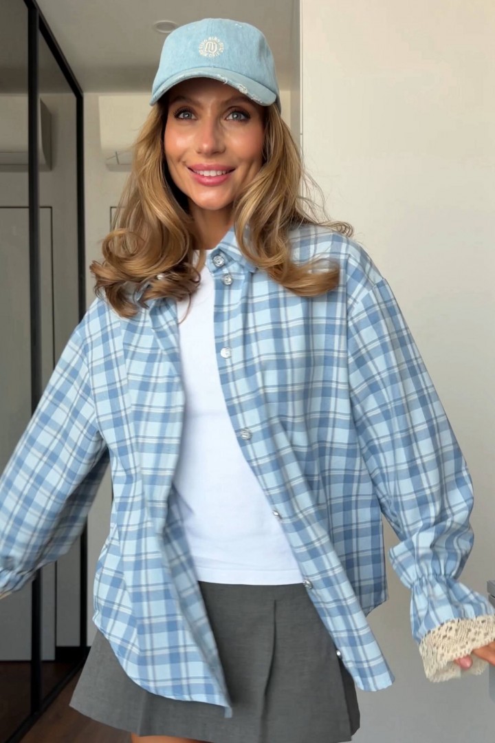 Стильна сорочка BLO-966A600