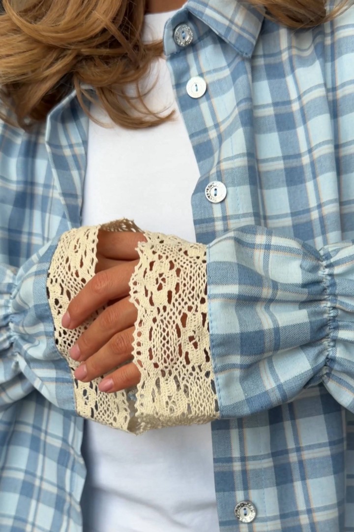 Стильна сорочка BLO-966A600