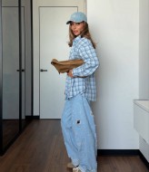 Сорочка в клітку BLO-929A500