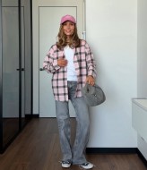 Сорочка в клітку BLO-929A500