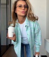 Сорочка в клітку BLO-929A500